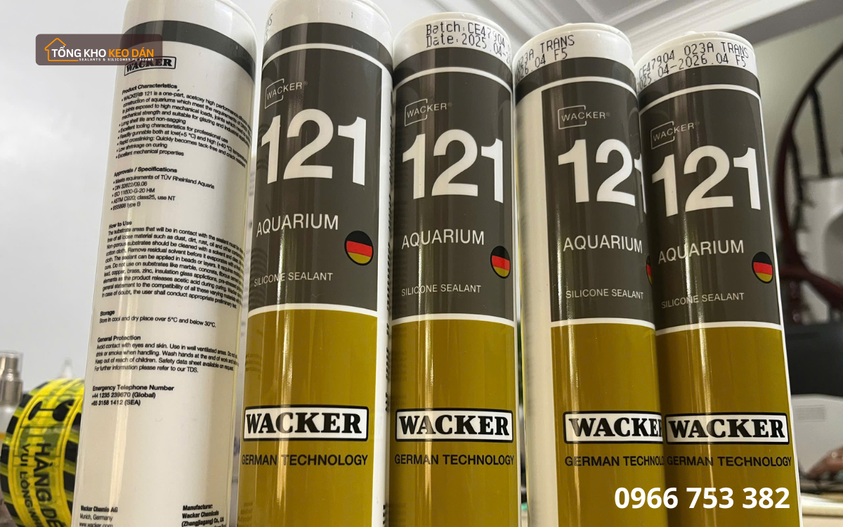 mua keo Waker 121 dán bể cá Hồ Chí Minh