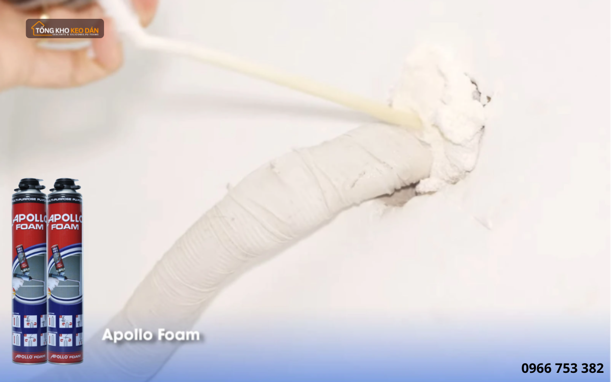 thi công bọt nở Apollo Foam Nghệ An