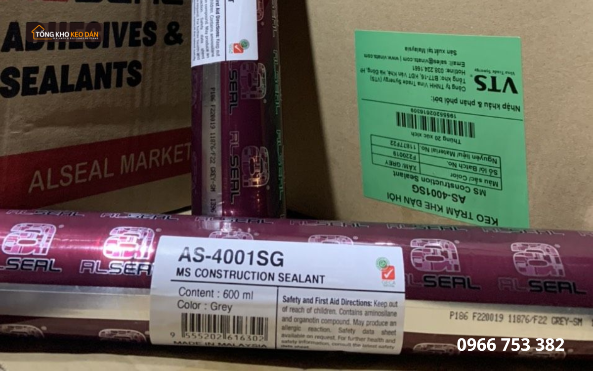 Keo trám khe đàn hồi cho khuôn cửa vành đai cửa