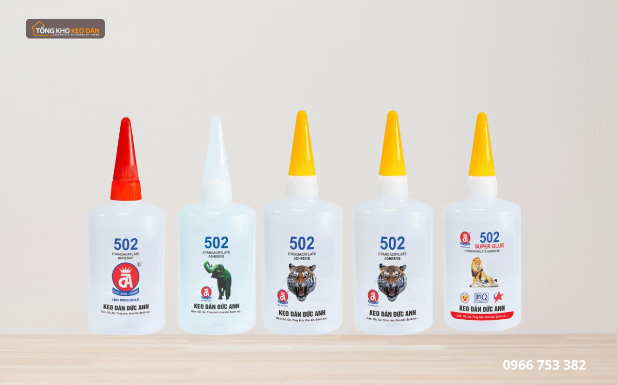 các loại keo 502