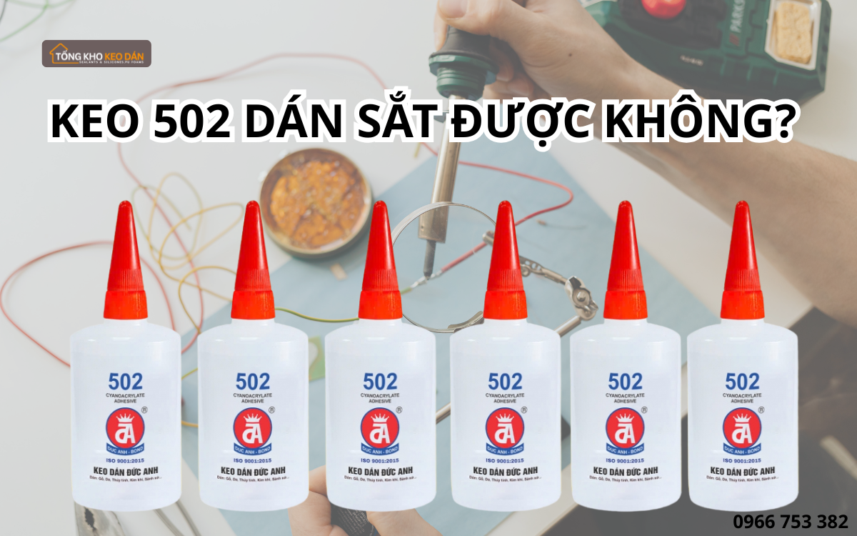 keo 502 có dán được inox không