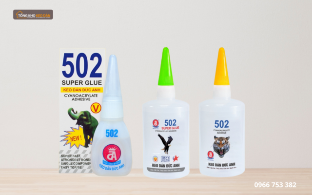 keo 502 dán kính được không