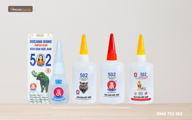 keo 502 dán vải được không