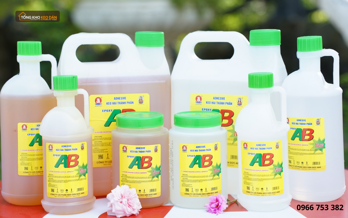 keo AB dán gỗ đá gốm sứ