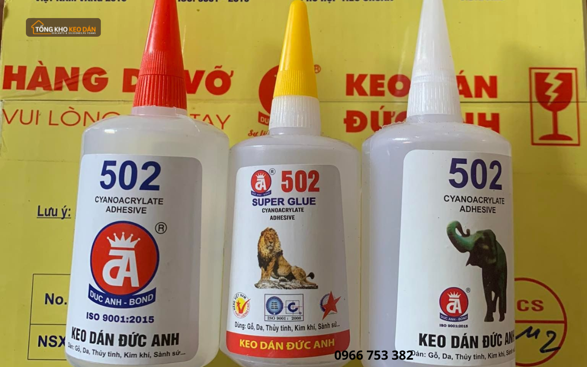 yếu tố ảnh hưởng đến độ bám dính của keo 502