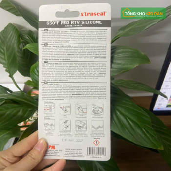 Keo tạo gioăng RTV 650°F Red 85g (2)