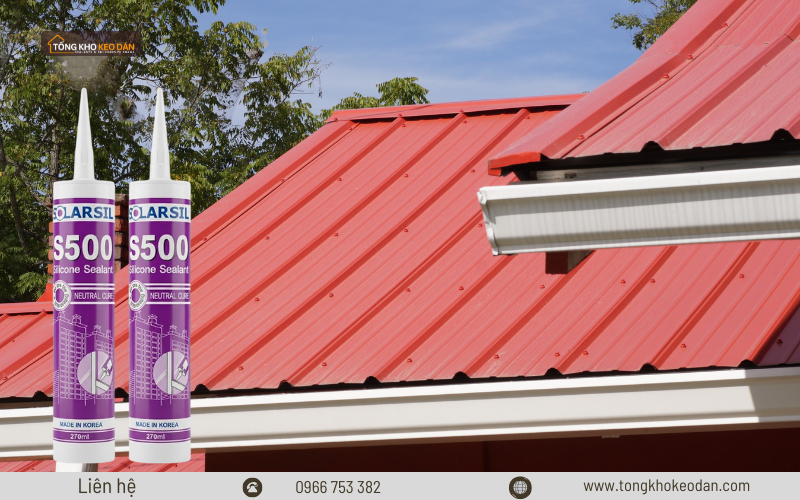 keo silicone chống thấm ngoài trời