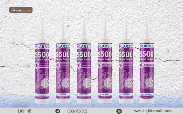 keo silicone trám tường chống thấm tốt
