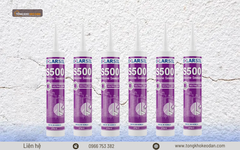 keo silicone trám tường chống thấm tốt