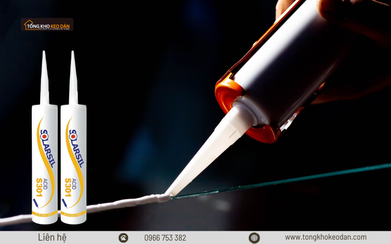 Keo Solarsil S301 dán kính