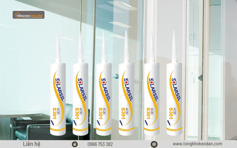 Saha chuyên cung cấp keo Solarsil S301