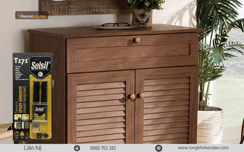 Ứng dụng keo đa dụng Selsil Epoxy Syringe T171 (7)