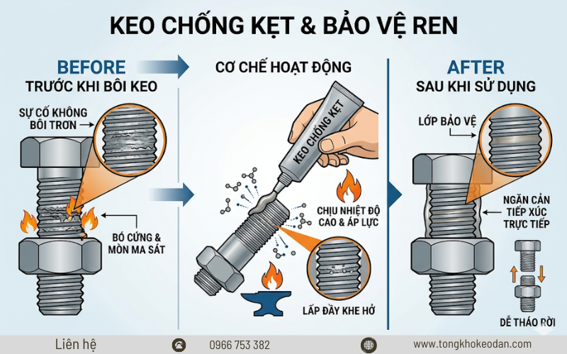 keo chống kẹt là gì