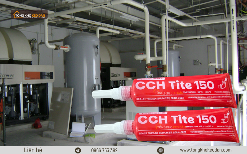 CCH Tite 150 trong hệ thống khí nén