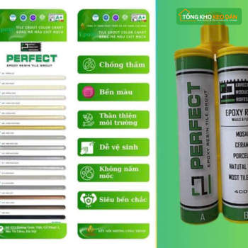 Keo chít mạch Epoxy Perfect 2 thành phần (1)