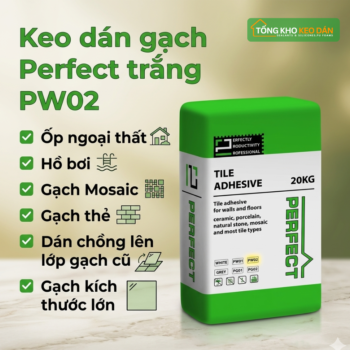 Keo dán gạch Perfect trắng PW02 (1)