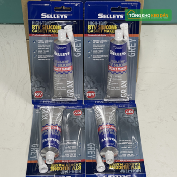 Keo tạo gioăng Selleys High Temp RTV Silicone Gray (1)