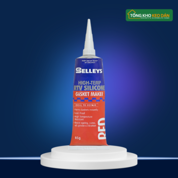 Keo tạo gioăng Selleys High Temp RTV Silicone Red (2)