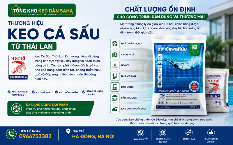 đại lý keo cá sấu