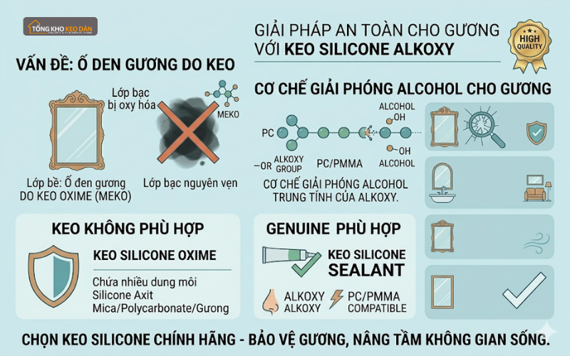 so sánh keo oxime và alkoxy