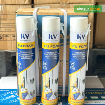 Keo Bọt Nở PU FOAM A5 KV 750ml 900g (1)