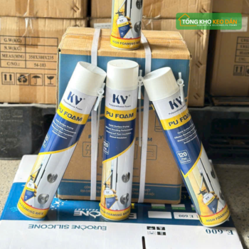 Keo Bọt Nở PU FOAM A5 KV 750ml 900g (2)