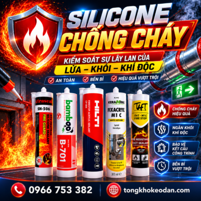 Saha slicone chong chay