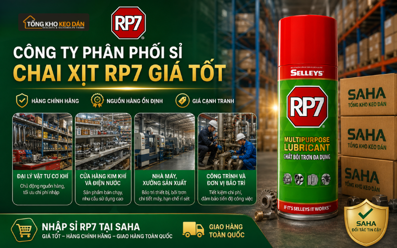 công ty phân phối sỉ chai xịt RP7