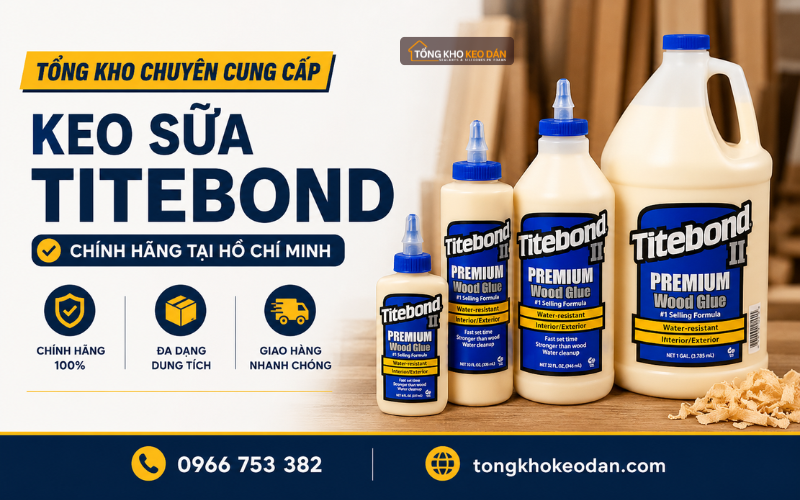 mua keo sữa Titebond tại Hồ Chí Minh
