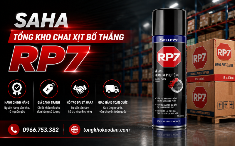 tổng kho chai xịt bố thắng RP7