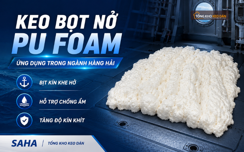 ứng dụng keo bọt nở trong ngành hàng hải